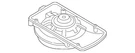 Genuine Audi Pkg Tray Speaker 8T0035412. Fixed Price $104.49.
