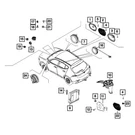 Dodge 68404611AA Front Speaker. Fixed Price $113.08.