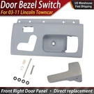 Right Front For Lincoln Towncar 03-11 Door Bezel W/handle Heat-air-memory. Fixed Price $89.99.