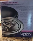 Vintage 1990'S New Infinity 602 Mk Ii 61/2" Two Automotive Speakers. Fixed Price $12.00.