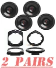 Jbl STAGE3 Series Speaker Front/rear For 2007-2013 Silverado Sierra Extended Cab. Fixed Price $171.99.