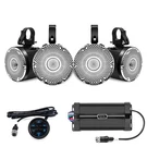 Recoil R4-Q Complete Marine 400 Watts Quad Speakers Audio System. Fixed Price $560.00.