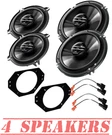 Pioneer Speaker Package For 1997-2006 Jeep Wrangler *5-1/4" Dash & 6-1/2" Rear*. Fixed Price $157.99.