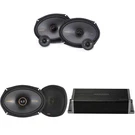 Kicker 47KEY2004 4-CHANNEL Dsp Smart Amp W/ 51KSS 2-WAY 6X9" & Audio Upg.... Fixed Price $705.94.