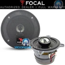 Focal 100CVX 4" Polyglass 100W Rms 2-WAY Aluminum Tweeters Coaxial Car Speakers. Fixed Price $99.99.