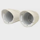 Mastercraft Boat Tower Speaker Cans 404647W Zft 5P White (pair). Fixed Price $1663.37.