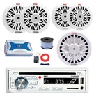 Pyle Bt Am/fm Cd Receiver, 2X 8" + 6.5" Speakers, Amp W/kit, Sub, Wire. Fixed Price $498.49.