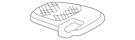 Genuine Honda Grille Assembly Speaker *NH264L* (classy Gray) 84518-S82-A10ZA. Fixed Price $16.55.