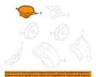 Hyundai Oem 19-20 Palisade Instrument Panel-inst Pnl Speaker 96350S1200. Fixed Price $74.21.