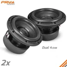 2X Prv 8" Car Subwoofer 1000 Watts Dual Ohm RS8-SUBD4 High Excursion Pair. Fixed Price $279.82.