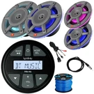 Infinity PRV90 Am/fm Receiver, 2X 8" 500W Speakers, 6.5" Speaker, Usb Adapter. Fixed Price $458.49.