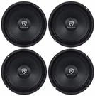 (4) Rockville RM84PRO 8" Ohm 1200 Watt Spl Midrange/mid-bass Car Speakers. Fixed Price $104.80.