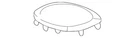 Genuine Gm Speaker Grille 25682722. Fixed Price $24.66.