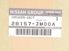 Genuine Oem Nissan 28157-JM00A Front Door Speaker Stereo Audio. Fixed Price $131.90.