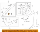 Gm Oem 17-22 Encore Pillars, Rocker Floor Interior Trim-speaker Grille 42422839. Fixed Price $30.44.
