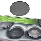 Pcs 2.5" Car Steel Speaker Mesh Grille For Audio Subwoofer 71X77X6MM Black. Fixed Price $11.26.