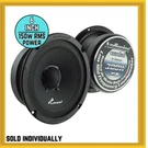Audiopipe APMB-638SB-D Sealed Back Series 6" Low-mid Frequency Car Loudspeaker. Fixed Price $38.99.
