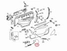 Genuine Mercedes Cl-class Front Door Speaker Grill Cover Trim Right Oem. Fixed Price $39.99.