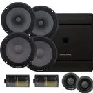 Alpine Series Package 6.5" + R2-S65C Speakers Amp. Fixed Price $619.99.