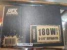 Mtx Audio THUNDER51 5.25" 2-WAY 4-OHM Component Speakers System. Fixed Price $219.95.