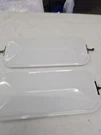 Velvac Brand West Coast Side Trailer Mirrors White Excellent Condition Vintage. Fixed Price $39.99.