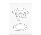 Genuine Ford Pkg Tray Speaker BG1Z-18808-C. Fixed Price $93.26.