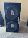 Mtx TNP212D2 Terminator Dual Inch 400W Rms Subwoofer. Fixed Price $200.00.