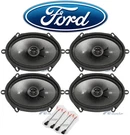 Kicker 6X8" Front+rear Speaker Replacement Kit 05-07 Ford F-250/350/450/550. Fixed Price $175.46.