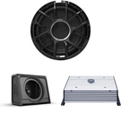 Wet Sounds Zero Series 10" Marine Subwoofer & Enclosure Kit With Mono Amp. Fixed Price $1449.97.