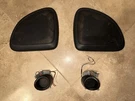 92-95 Honda Civic Black Acoustic Research Door Tweeters And Rear Speaker Covers. Fixed Price $350.00.