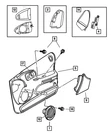 Genuine Mopar Front Door Speaker 4787140AB. Fixed Price $64.89.
