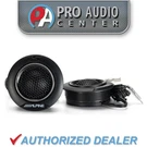 S2-S10TW Alpine S-series 1" Cloth Dome Car Audio Tweeters 80 Watts Rms 4 Ohm Pr. Fixed Price $109.95.