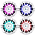 4X Infinity Kappa 6120M 6.5" 300W Max Power 2-WAY White Marine Rgb Led Speakers. Fixed Price $699.90.