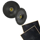 Kicker 43CSC674 6.75" Series Coaxial Car Speakers + Sound Damping. Fixed Price $99.95.