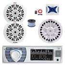 Pyle Bluetooth Am/fm Receiver, 2X 8" 300W Speakers, Amp W/kit, Sub, Wire. Fixed Price $335.99.