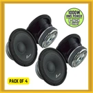 Audiopipe APMB-8-D 8" 250W Rms Ohms Low Mid Frequency Car Speakers (4 Pack). Fixed Price $133.99.