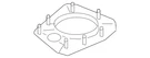 Genuine Audi Speaker Grille 4M8-868-150-EP5. Fixed Price $43.58.