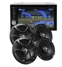 Soundxtreme Din Dvd Receiver ST-6527BT 4X Jvc CS-J620 6.5" Car Speakers. Fixed Price $139.99.