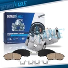 4PC Front Disc Brake Caliper + Ceramic Pad For Nissan Maxima Altima Infiniti I35. Fixed Price $133.76.