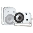 New Pylehome PDWR50W 6.5" Indoor/outdoor Waterproof Speakers (white). Fixed Price $91.99.
