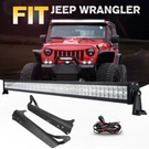 52INCH 1000W Led Work Light Bar+mounting Bracket For Jeep Wrangler Tj 1997-2006. Fixed Price $149.99.
