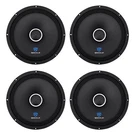 (4) Rockville RXM108 10" 2400W 8-OHM Spl Car Midrange Mid-bass Speakers W/bullet. Fixed Price $184.80.