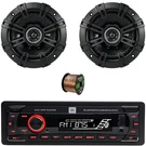 Jbl 1-DIN Bluetooth Usb/aux High Power Receiver, 5.25" 200W Speakers (pair). Fixed Price $130.49.