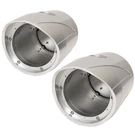 Mastercraft Boat Speaker Cans 404647A ZFT5 Silver Aluminum (pair). Fixed Price $2745.60.
