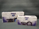 Open-box Pyle Blue Label PL42BL 4" & PL32BL 3.5" Two-way Coaxial Speaker Pairs. Fixed Price $11.99.