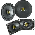 Kicker CSC654 + 46CSC464 6.5" & 4"X6" Series Coaxial Car Speakers. Fixed Price $148.92.