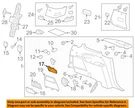 Gm Oem 13-16 Acadia Quarter Panel Interior Trim-speaker Grille 22898675. Fixed Price $39.31.