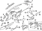Genuine Nissan Speaker Grille 28176-6GP0A. Fixed Price $115.75.
