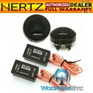 Hertz Dt 24.3 1" Dieci 80W Pei Dome Tweeters Speakers With Crossovers Car New. Fixed Price $79.99.