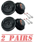 Jbl Front & Rear 6.5" Speaker Replacement Package For 2007 - 2017 Jeep Wrangler. Fixed Price $281.99.